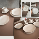 Aparelho de Jantar Tramontina Canyon em Porcelana Marmorizada – Kit com 4, 6 ou 12 Peças