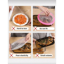 KIT De 100 á 300 Tampas De Plástico Descartável Para Alimento Com 100 Ate 300 Unidades